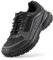 FitVille Wanderschuhe Herren Extra Breit Trekkingschuhe rutschfeste Outdoor Schuhe Atmungsaktiv Bergschuhe Leicht Walkingschuhe Weit Herren Sneaker Schwarz 49 EU X-Weit