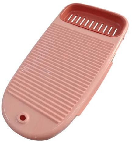 COLLBATH 2pezzi Washboard Antiscivolo Spessa Per Bucato Rosa Accessori Lavanderia Per e Biancheria