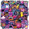 100 PCS Neon Stickers, Cool Graffiti Stickers, Waterproof Decals for Laptop, Phone, Journal, Water Bottles (Multicolour)