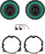 IPNOSIS Kit 2 Casse IP-01165 per Fiat Grande Punto 199 dal 2005 in poi, Fiat Fiorino, Fiat Qubo con 2 Supporti Posteriori, 2 Connettori