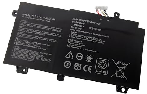 B31N1726 Batteria per ASUS TUF A15 FA506 FA506IV FX505DY Gaming A17 FA706 FA706IH 【Cavo corto】