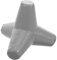 MUSISALY Mini Statua in Cemento Scultura A Tema Oceano Tetrapodi Piccola Decorazione Arte Cemento Wave Breaker per Casa