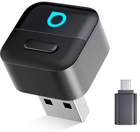 OTTOCAST Mini Pico Adaptateur CarPlay sans Fil & Android Auto, Transforme CarPlay Filaire en sans Fil, Changement en Un clic Entre 2 téléphones, Reconnexion Automatique Rapide, WiFi 6, Bluetooth 5.4