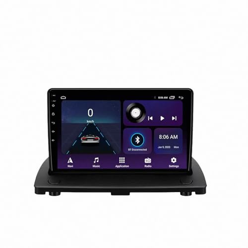 GPS Navi für Volvo XC90 XC 90 2004-2014 mit Wireless Carplay&Android Auto, mit WiFi/GPS Navigation/Rückfahrkamera/SWC 4G+64G Pkw-Navi, 8 Kern 4G＋64G