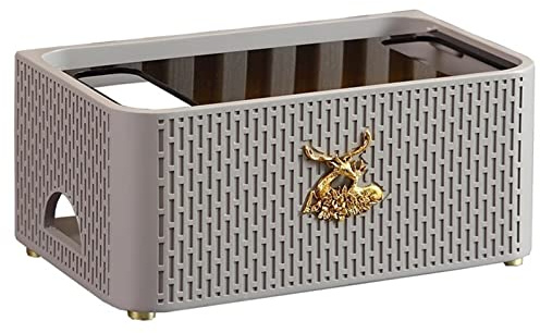 cable tidy, Router Storage Box TV Cabinet Plug-in Decoration Cover Desktop Power Cord Organizer