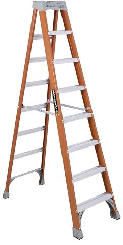 Louisville escalera kg Deber calificación Fibra de vidrio escalera, FS1508