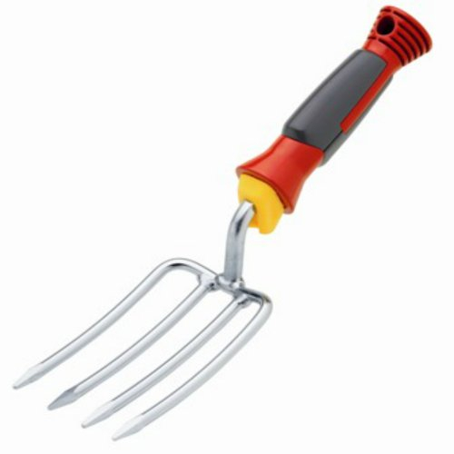 Wolf-Garten 2921000 LU-2B Forca per Fiori, Rosso/Argento