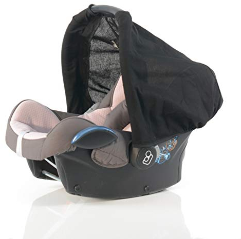 Sonnenverdeck für Babyschale, Farbe:schwarz