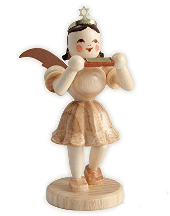 Blank Engel Kurzrock, mit Mundharmonika