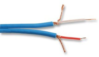 Aptii Screened Speaker Cable Blue for Home or Car Audio Hifi Stereo Surround Sound Wire Per 10 metres 10m