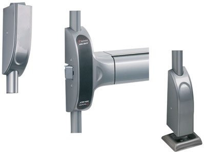 Vachette assa abloy - Barre de poussee ou serrure anti-panique touch bar 1900 premium evolution bm-3 points haut bas et lateral - Finition.Inox - Larg. mm.835 -