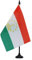 AZ FLAG - Tischflagge Tadschikistan - 21x14 cm - Tadschikische Tischfahne 14 x 21 Cm - Flaggen