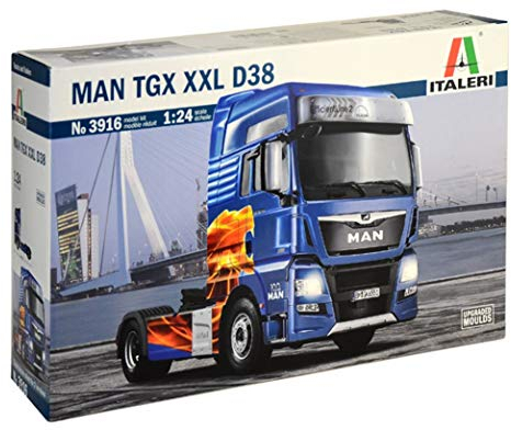 Italeri 510003916 Man 1:24 Man TGX XXL D38 E6 Edition Fahrzeug, Mittel
