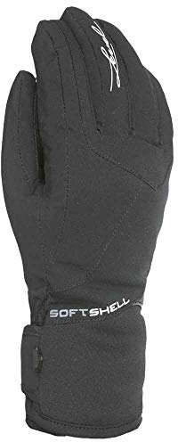 Level Damen Zoe W Fäustlinge, schwarz, 7 S