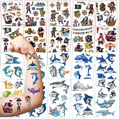 30 Fogli Tatuaggi Temporanei per Bambini, Tema Pistola Veicolo Robot Tatuaggi Finti Impermeabili, Ragazzo Ragazza Adesivi Finti Compleanno Festa Giochi Decorazione Regalini Gadget Giocattoli