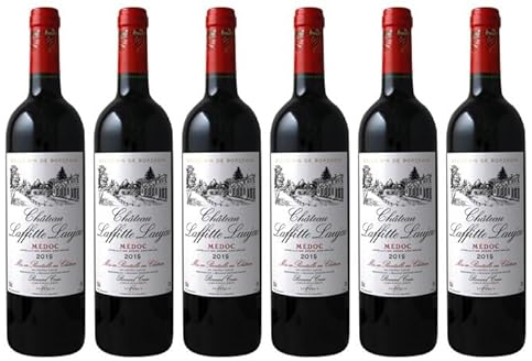 Château Laffitte Laujac -6 Bouteilles - Grand Vin Rouge de Bordeaux Médoc - AOP Médoc - Cru Bourgeois en 1932 - Médaille d'Or - GILBERT ET GAILLARD
