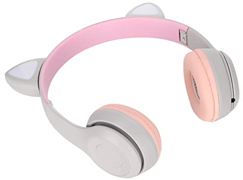 Cat Ear Bluetooth Kopfhörer, 40 MM/1,6 Zoll Treiber, 5.0 Bluetooth Chip, Hohe Leistung, Hohe Klangqualität, Geringer Stromverbrauch, Ergonomisches Design, Kann für Kinder Verschenkt Werden