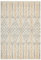 Teppich Baumwolle mit Muster beige / gelb 160 x 230 cm rechteckig Boho Kadapa