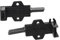 vhbw 2x spazzola carbone compatibile con Indesit WMS862MAMIS, WMS862MX, WMT1000, WN862WG 46140450000, WN862WG 46148750000 lavatrice