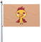 Langlebige gelbe Küken-Flaggen, 90 x 150 cm, Banner für den Außenbereich, Garten, Terrasse, Flagge, doppelseitiger Druck, Flaggen für den Innenbereich, Urlaub, Party, 3 x 5 Flaggen