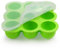 Aolso Bébé Boîte de Conservation Alimentaire,Boîte de conservation des aliments pour bébés,9 compartiments pour congélateur d'aliments pour bébés Congélation Bébé Food Rangement Nourriture en Silicone