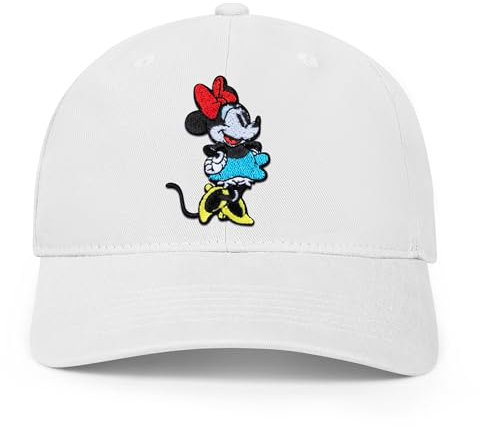 Disney Baseballkappe für Erwachsene, Minnie Maus, verstellbar, Dad-Mütze