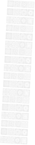 SHINEOFI 72 Stk Malvorlage the hallow halloween stencil kunstunterricht malens hühner spielzeug Geschenkideen Puzzle Wandplatte Kuchen schmücken Kind Zeichnung das Haustier Weiß
