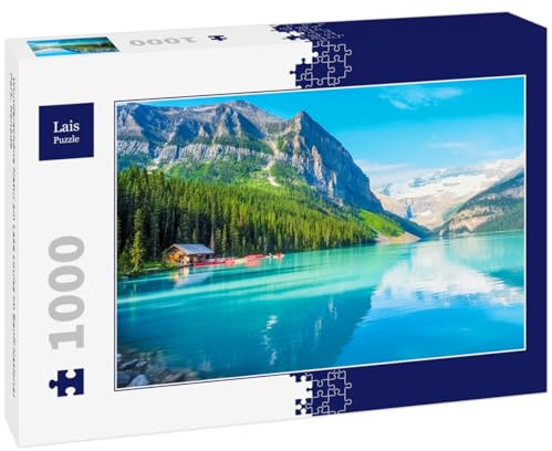 Lais Puzzle Wunderschöne Natur am Lake Louise im Banff National Park, Kanada 1000 Teile