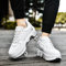 Rollschuhe für Kinder, verstellbare Rollerskates für Mädchen, Quad-Skates-Deformationstrainer für Erwachsene und Anfänger, Turnschuhe mit unsichtbarem Rad für Jungen (Weiß, EU 36)