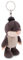 NICI Schlüsselanhänger Maulwurf 10cm grau - Plüsch-Begleiter Kuscheltieranhänger mit Schlüsselring für Schlüsselband, Schlüsselbund & Schlüsselhalter