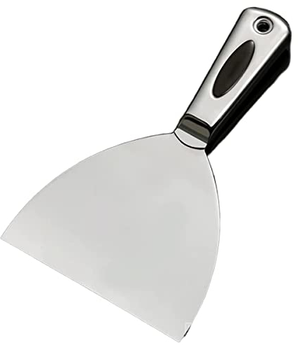 Wallpaper Scrapers,Scraper Tool Plastering Trowel Stainless Steel Integrated Putty Knife Scraper Spatula Putty Painter Paint Tool Plaster Shovel Clean Spatula Construction Tool