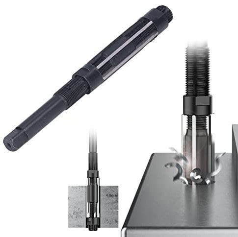 Adjustable Hand Reamer,23-26mm High Speed Steel Expanding Reaming Cutting Tool,9SiCr Hand Milling Cutter Tool for Drilling Machines Industrial Use