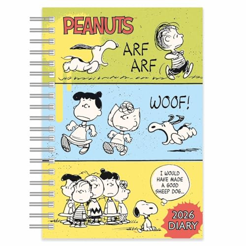2026 Peanuts A5 Wiro Terminplaner