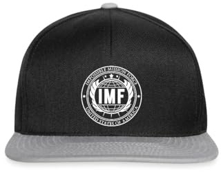 Spreadshirt Mission Impossible Dead Reckoning IMF-Logo Snapback Cap