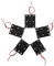 ibasenice Battery Spring t Case Holder Box 3 Slots Aa Battery Storage for Remote Control Car Toys Leads Plastic Organizer