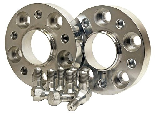 Spurverbreiterung (2005-2015) Aluminium 22mm pro Scheibe / 44mm pro Achse incl. Teilegutachten kompatibel mit Audi Q7 Typ 4L (2005-2015)