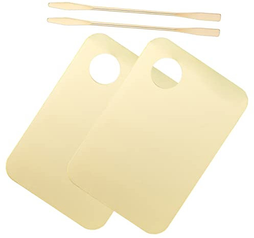 Beavorty Set Acrylfarbenschale Mit Mischspatel Foundation- Und Lidschatten-mischpalette