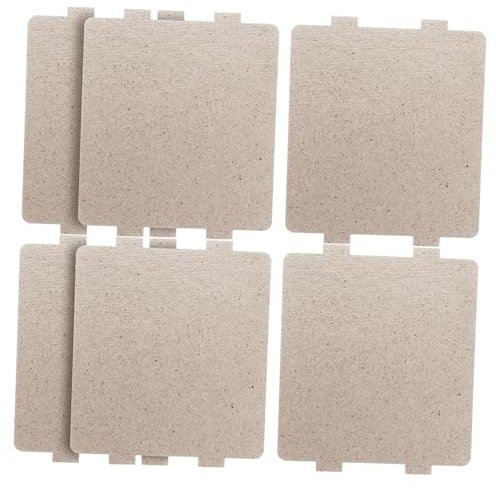 CHICAMPERA 6piezas Placas De Mica Para Microondas Cubierta De Guía De Accesorios De Reemplazo De Alta Para Reparación De Hornos Microondas Para Cocina