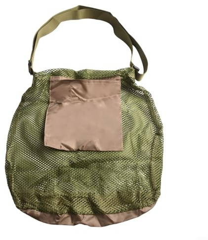 EpheyFIF Leichte und netzartige Pilz-Sammeltasche, geeignet für alle Jahreszeiten, Grün