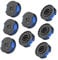 ZAPYVET Bobine de Fil de Coupe-Bordures, diamètre 1,65 mm, Double Fil de 8,3 m de Long, for Greenworks, for Coupe-Bordures 40 V G40LT, G40LTK2 et G40LTK2x (8) Bobine pour Tondeuse à Gazon