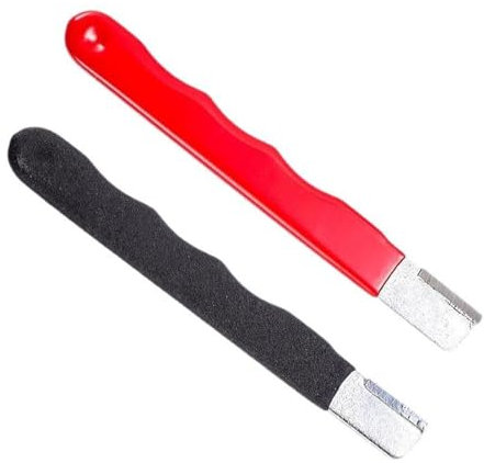 2Pcs Pocket Garden Tool Cutter Sharpener for Cutter Pruners Loppers Hedge Shears Scissors Hatchets Machetes Lawns Outdoor