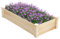COSTWAY Jardineras de Madera, Huerto Urbano Exterior 120 x 61 x 26 cm, Maceta de Madera para Plantas Caja, Cama Elevada de Jardín, Jardinera de Jardín para Verduras, Flores y Hierbas, Natural