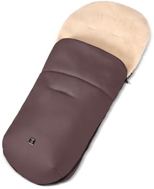 Set Moon Fußsack Premium – Winterfusssack Universal Kinderfusssack + Windel | Warmer Winterfusssack herausnehmbares Teddy Fell, waschbar, Universal Kinderfusssack Für Kinderwagen Buggy, ab Geburt