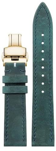 London Craftwork Lederarmband, kompatibel mit den Serien NOMOS Club, Orion, Tangente, Zürich und Ludwig in 18 mm, 19 mm, 20 mm, 21 mm, 22 mm, 24 mm