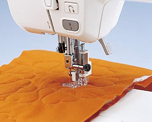 Brother Original Quilt- und Stickfuß (M-2000/2100 mit Adapter) - Kunststoff - Nähfuß für Quilten und Stickerei