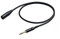 Proel CHL230LU3 Cavo professionale bilanciato con connessioni spina jack Stereo Ø 6.3 mm a Cannon XLR 3P Maschio - 3 mt.