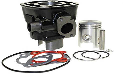 70ccm Racing Sport Zylinder Kit Set für Minarelli 50 wassergekühlt LC Yamaha Aerox YQ50, MBK Nitro, Aprilia SR50, Malaguti