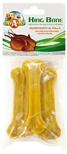 CROCI Hundeknochen King Huhn, 13 cm, 60 g, 3 Stück – 12 Stück