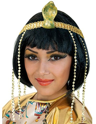 Stirnband Cleopatra Karneval Haarband Ägypterin Altes Ägypten Stirnband Nofretete Tiara Kleopatra Pharaonin Pharao