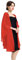 BEAUTELICATE Chiffon Schal Stola Bolero Damen Für Abendkleid Festlich Hochzeit Braut Frühling Sommer Jacke Rot,Einheitsgröße